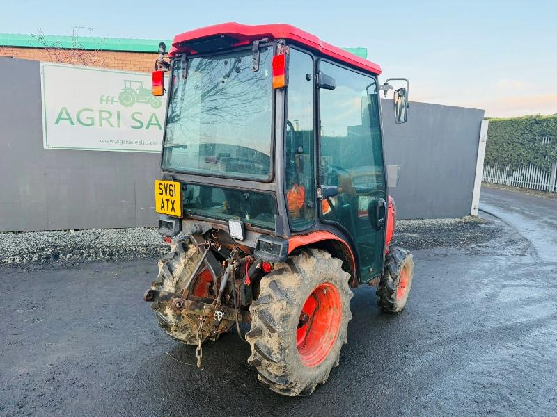 KUBOTA B2530 TRACTOR*C/W REAR LINKAGE*YEAR 2011*536 HOURS*VIDEO*