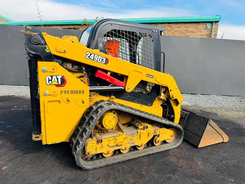 CATERPILLAR 249D3 TRACKED SKIDSTEER*C/W BUCKET*YEAR 2021*VIDEO*