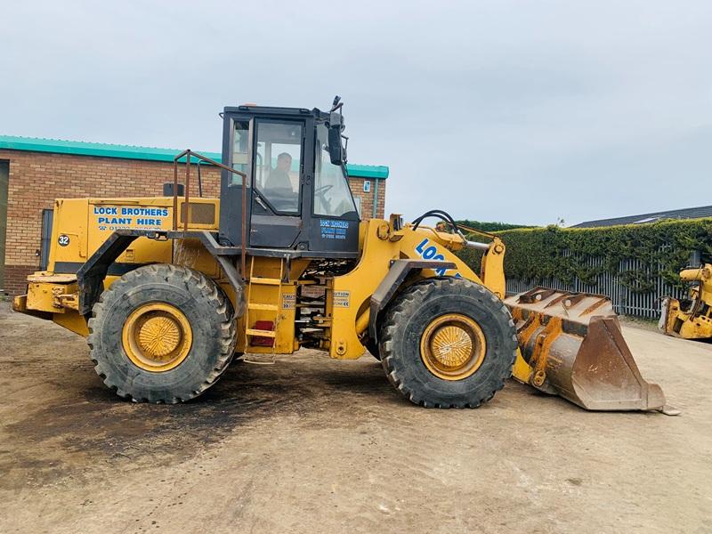 SAMSUNG SL150 WHEELED LOADING SHOVEL*C/W BUCKET*VIDEO*