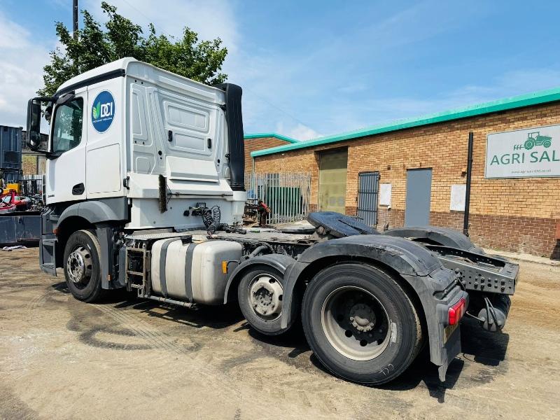 MERCEDES ACTROS TRACTOR UNIT*DIESEL ISSUES*YEAR 2018*VIDEO*