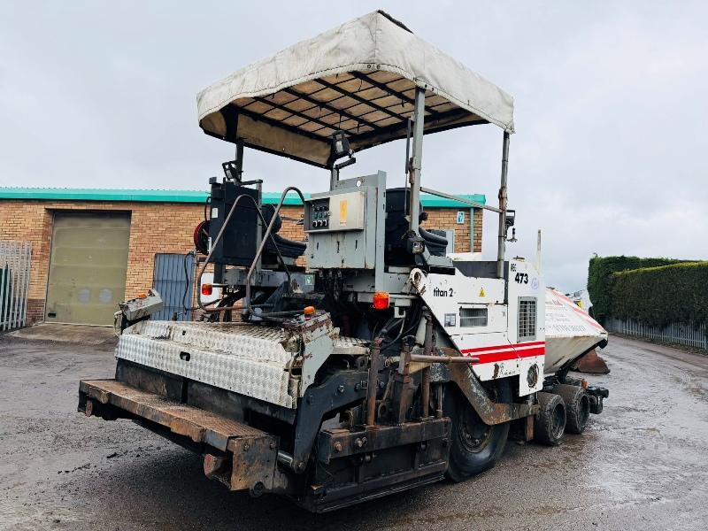 ABG TITAN 473-2 TARMAC PAVER*C/W DEUTZ ENGINE*VIDEO*