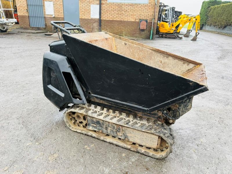 JCB TRACKED DUMPER*C/W HYDRAULIC TIP*VIDEO*
