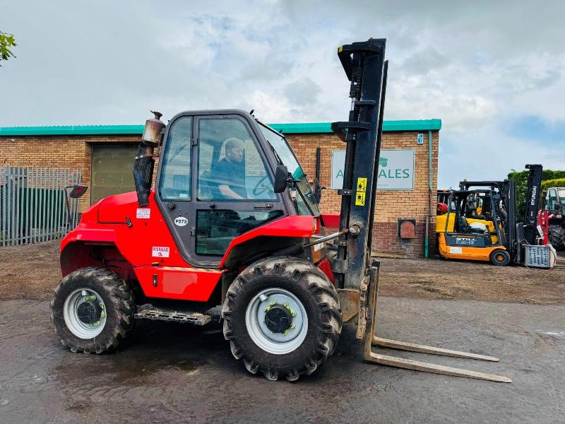 MANITOU M30-4 FORKLIFT*C/W PUH*YEAR 2016*8561 HOURS*VIDEO*