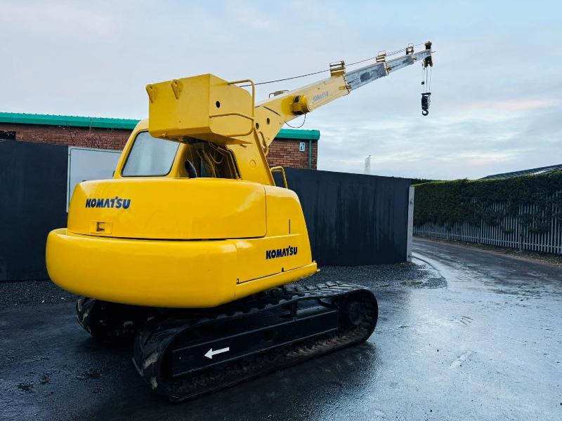 KOMATSU LC605-2 TRACKED CRANE*C/W RUBBER TRACKS*VIDEO*