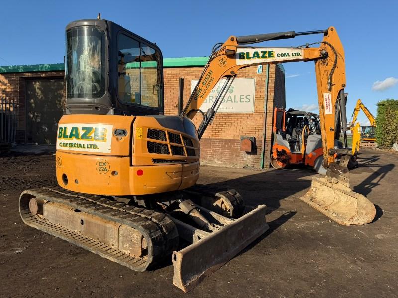 CASE CX50B MINI EXCAVATOR*C/W BUCKET*YEAR 2014*VIDEO*