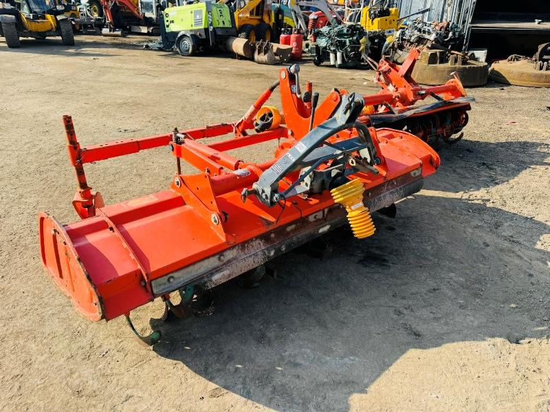 KUBOTA R16G/ RSP 16K ROTOVATORS* CHOICE OF 2*VIDEO*