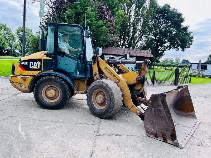 CATERPILLAR 906G 4WD LOADING SHOVEL *YEAR 2013, 4505 HOURS* C/W BUCKET*VIDEO*