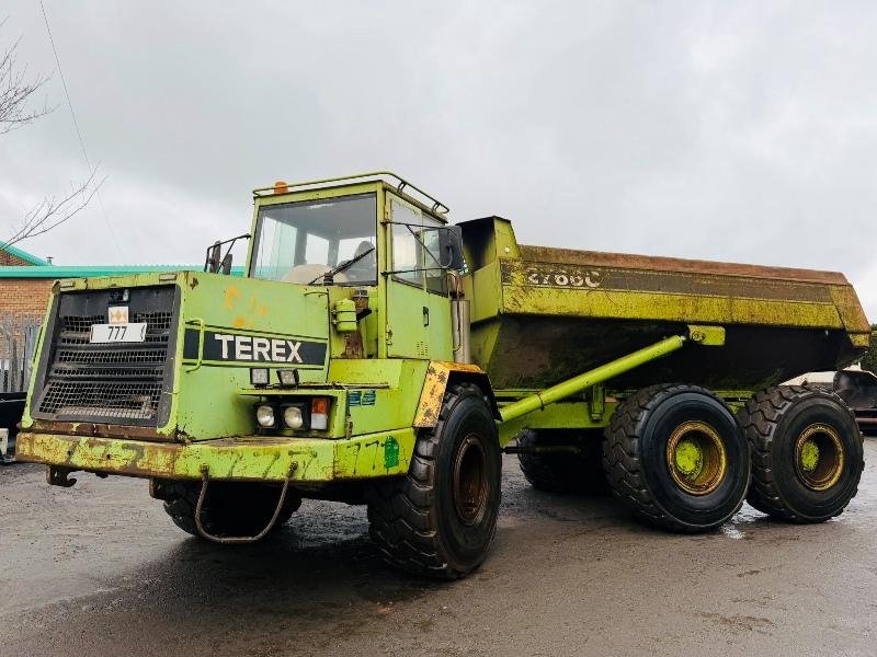 TEREX 2766C ARTICULATED DUMPER*C/W HYDRAULIC TIP*VIDEO*