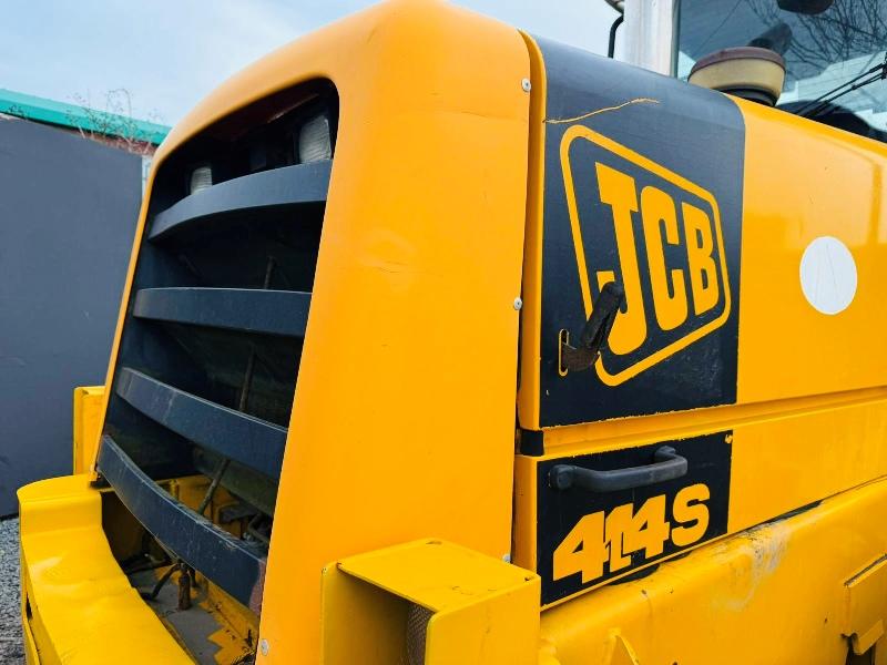 JCB 414S WHEELED LOADER HIGH TIP BUCKET*C/W BUCKET*VIDEO*