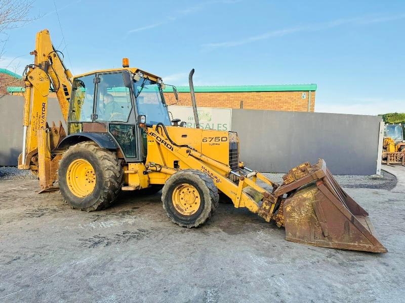 FORD 675D TURBO BACKHOE LOADER*C/W BUCKET AND BAIL SPIKE*VIDEO*