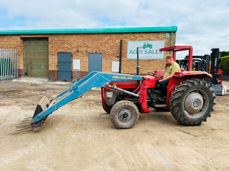 MASSEY FERGUSON 135 MULTI POWER*C/W LOADER*VIDEO*