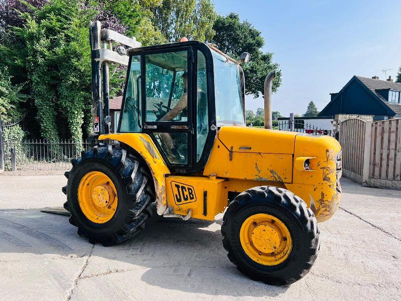JCB 926 4WD ROUGH TERRIAN FORKLIFT C/W 2 STAGE MAST & PALLET TINES *VIDEO*