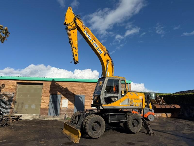 JCB JS160W WHEELED EXCAVATOR*C/W FRONT BLADE*VIDEO*