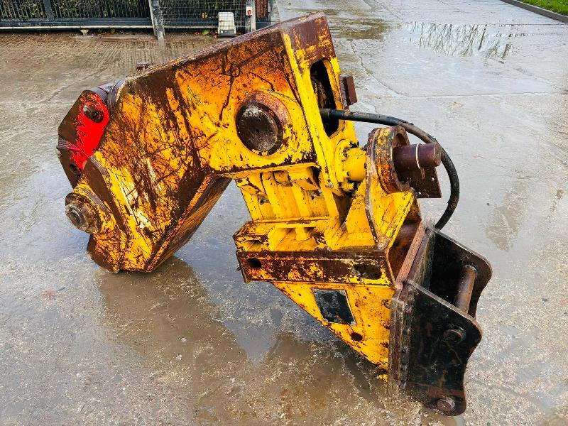 HYDRAULIC DEMOLITION SHEAR TO SUIT 10-12 TON EXCAVATOR *VIDEO*