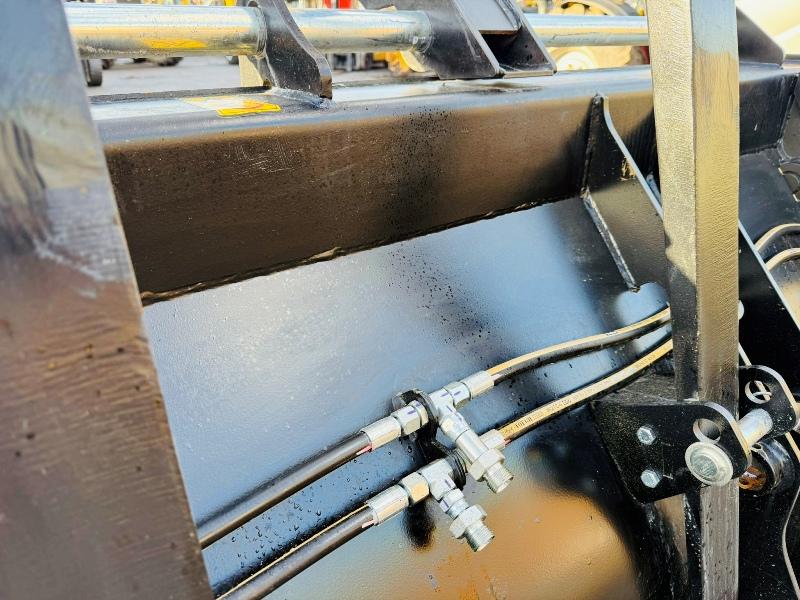 *NEW*UNUSED*JCB 3CX 4 IN 1 BUCKET*C/W PALLET TINES*VIDEO*