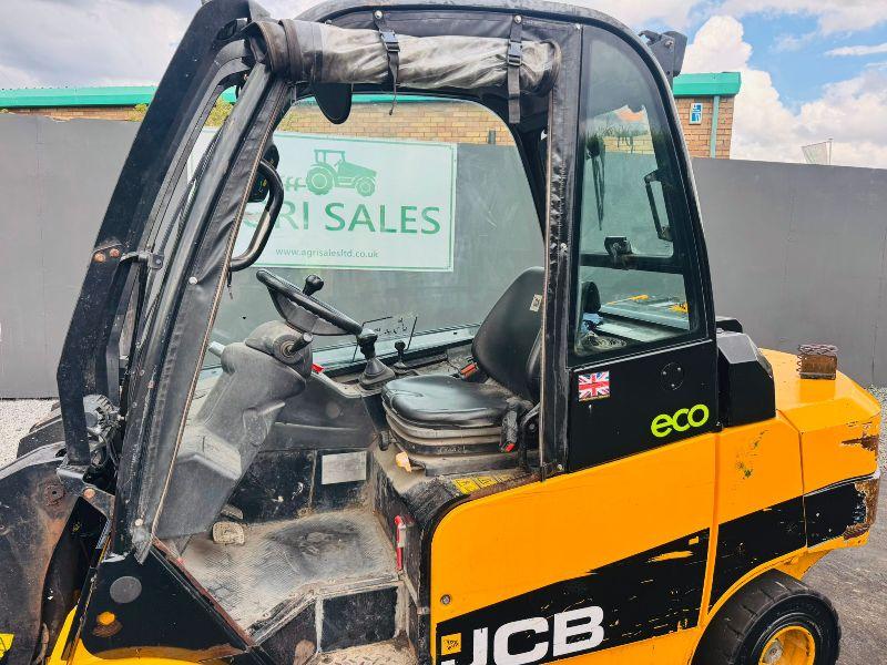 JCB 35D TELETRUK*YEAR 2017* C/W HYDRAULIC BAIL GRAB*VIDEO*
