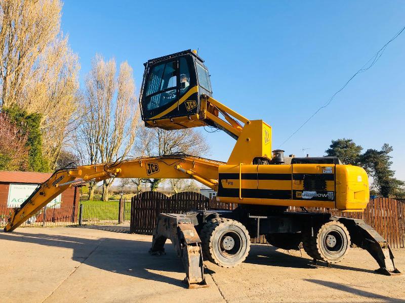 JCB JS200W MATERIAL HANDLER C/W HIGH RISING CAB * YEAR 2005