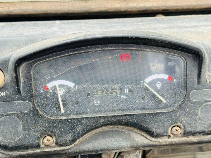 SAMSUNG 2 STAGE MASTED FORKLIFT*C/W YANMAR ENGINE*VIDEO*