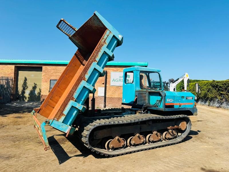 KUBOTA RG-60 TRACKED DUMPER*C/W JOYSTICK CONTROLS*VIDEO*