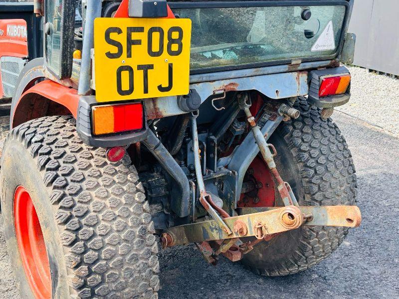 KUBOTA B2530 TRACTOR *ENGINE STARTS BUT DOESNT DRIVE*YEAR 2008*VIDEO*