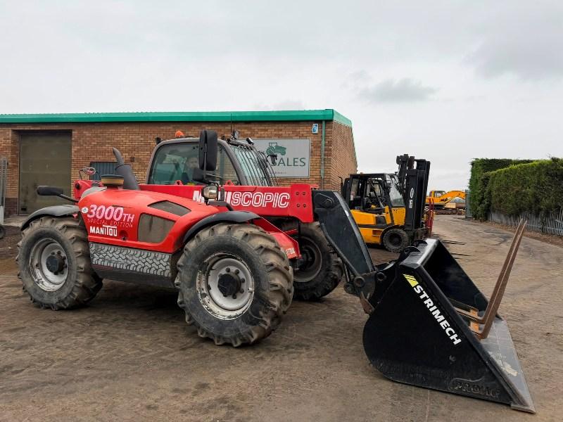 MANITOU MT732 TELEHANDLER*C/W BUCKET AND TINES*VIDEO*