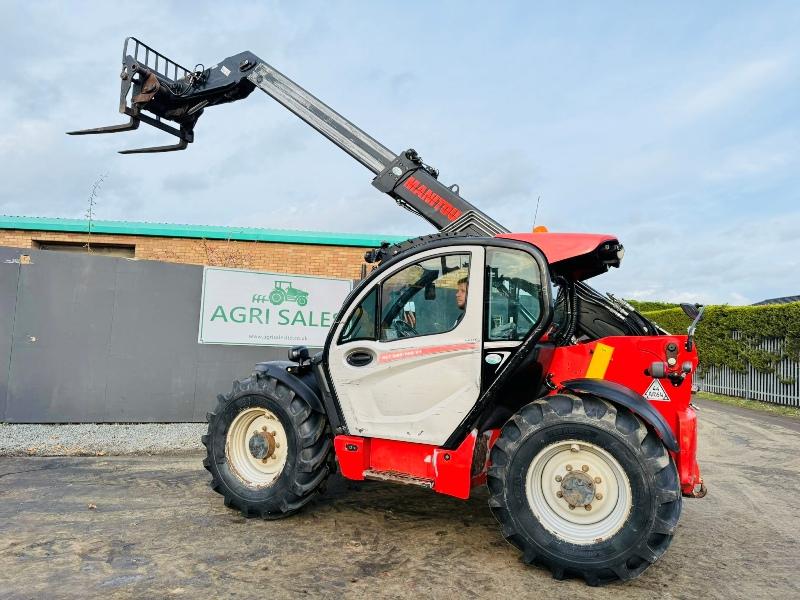 MANITOU MLT 635-140 V+ TELEHANDLER*YEAR 2017* BRAND NEW TYRES*VIDEO*