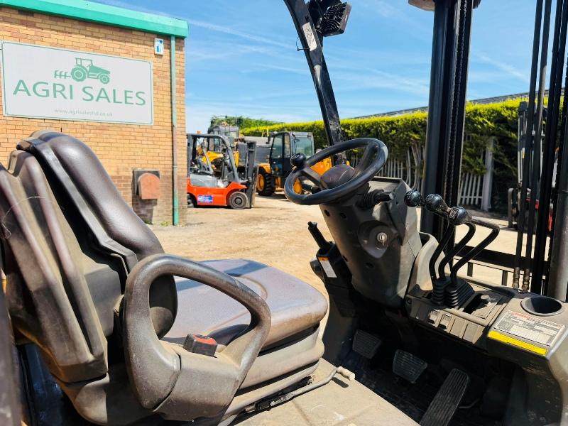 CATERPILLAR GP18N FORKLIFT*C/W PALLET TINES*VIDEO*