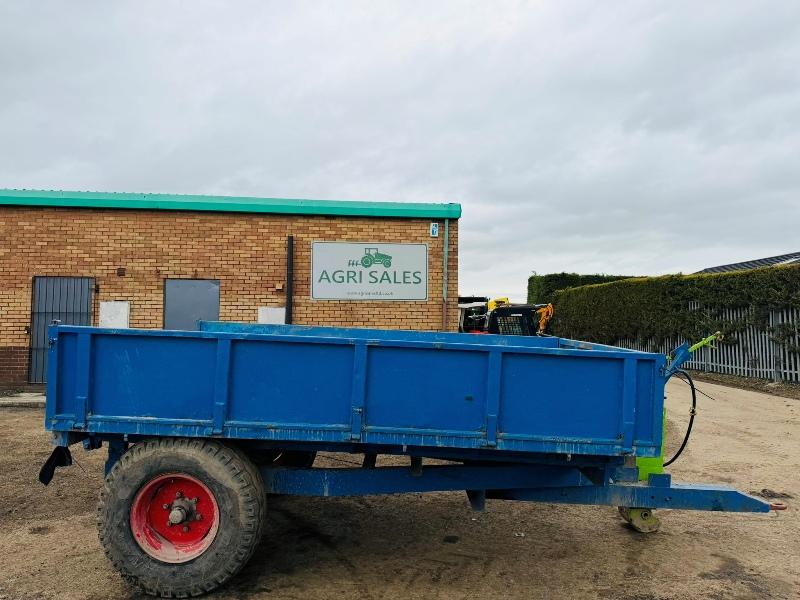 WEATLEY 5 TONNE SINGLE AXLE TIPPING TRAILER*VIDEO*