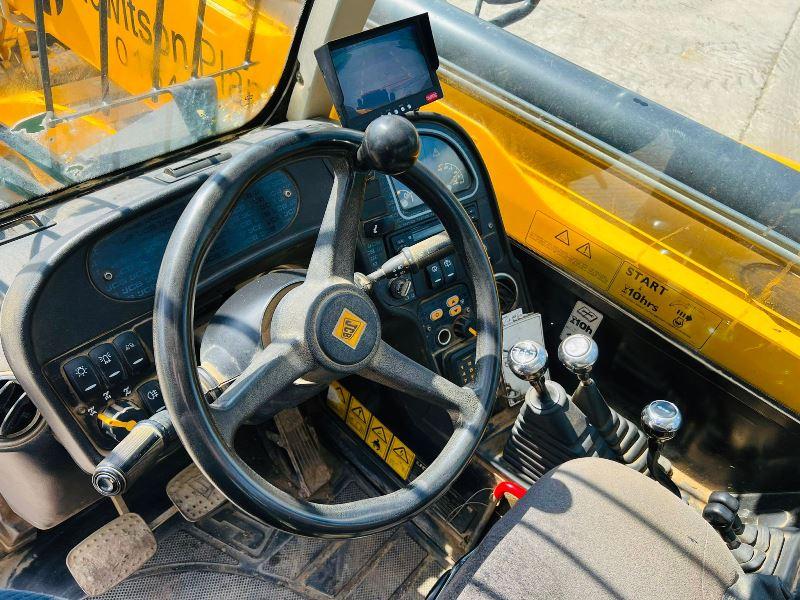 JCB 540-140 HI VIZ 4WD TELEHANDLER *YEAR 2017* C/W BUCKET & TINES*VIDEO*