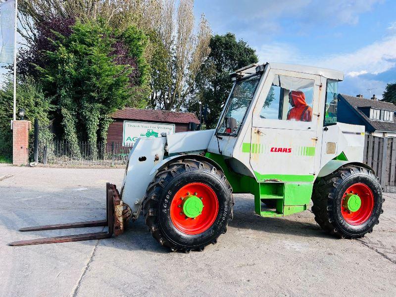 CLAAS 516 4WD TELEHANDLER C/W JOYSTICK CONTROL & PALLET TINES *VIDEO* 