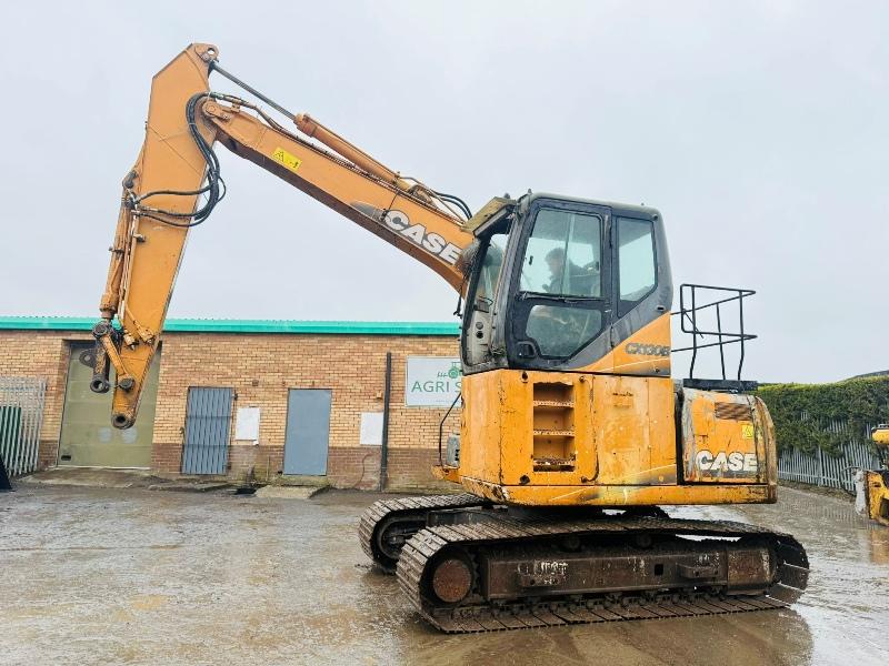 CASE CX130 HIGH CABBED EXCAVATOR*C/W STEEL TRACKS*VIDEO*