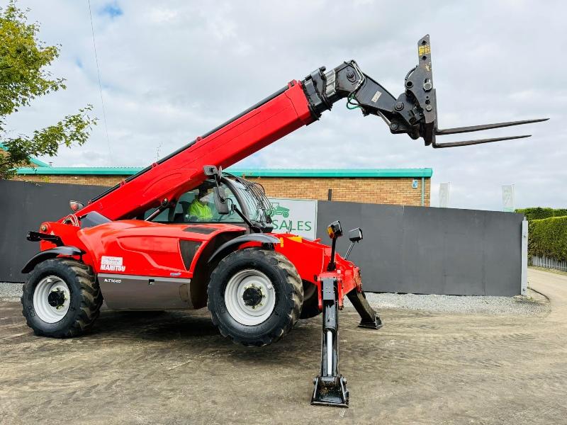 MANITOU MT1440 4WD SWAY & TILT TELEHANDLER*YEAR 2019*VIDEO*