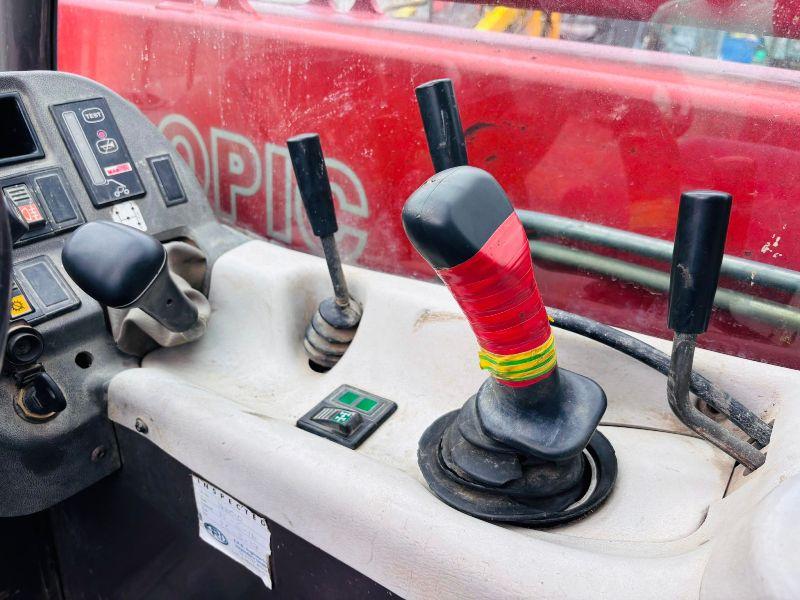MANITOU 932 4WD TELEHANDLER*C/W PALLET TINES*VIDEO*