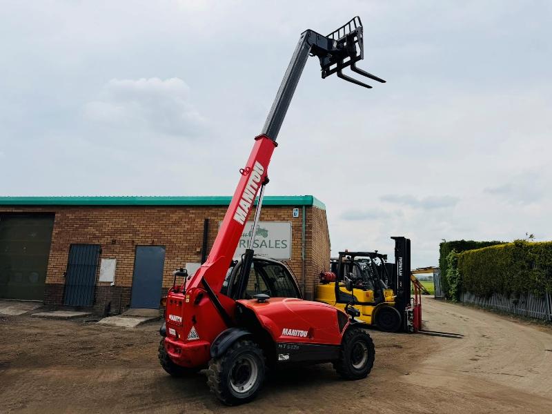 MANITOU MT625H COMFORT TELEHANDLER*YEAR 2015*C/W PALLET TINES*VIDEO*
