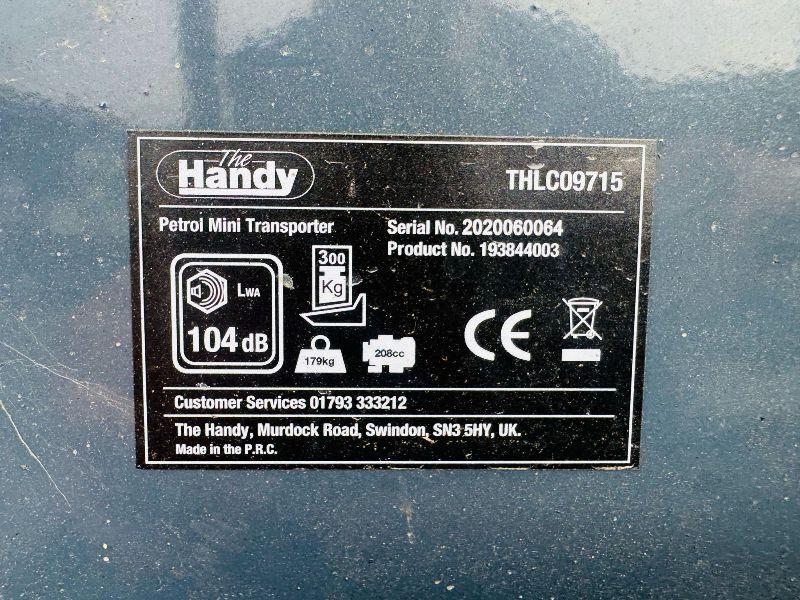 THE HANDY PETROL MINI TRANSPORTER *TRACKED*VIDEO*