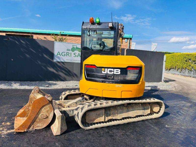JCB 48Z-1 T3 TRACKED EXCAVATOR*YEAR 2020*C/W 3 BUCKETS*VIDEO*