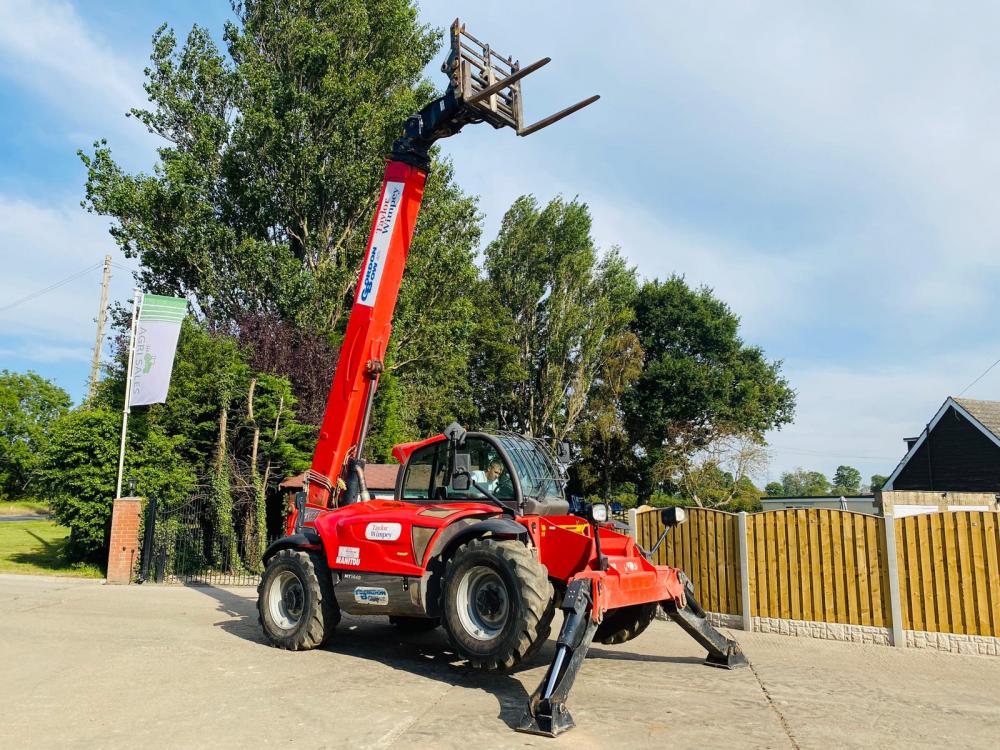 MANITOU MT1440 TURBO TELEHANDLER * YEAR 2015 * C/W REVERSE CAMERA