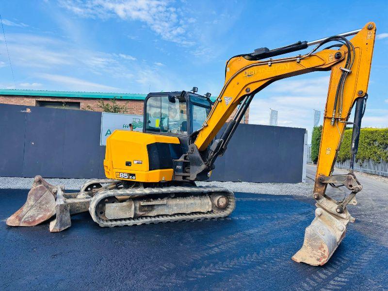 JCB 85Z-2 TRACKED EXCAVATOR*YEAR 2020*C/W 2 BUCKETS*VIDEO*