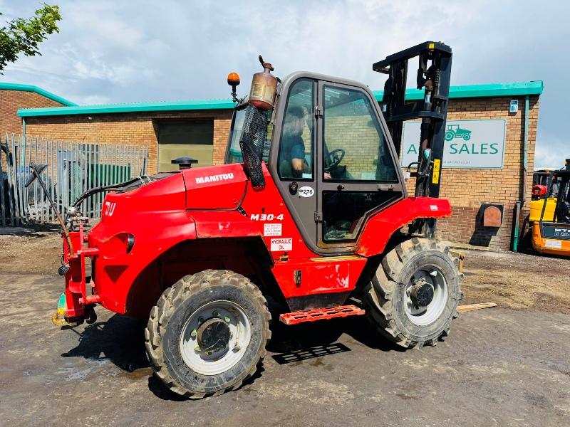 MANITOU M30-4 FORKLIFT*C/W PUH*YEAR 2016*9754 HOURS*VIDEO*
