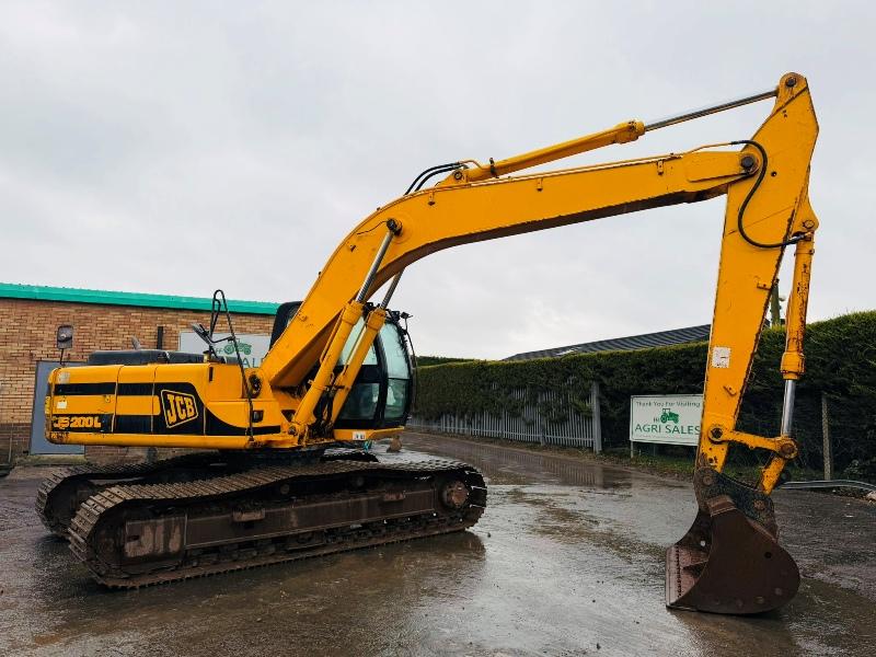 JCB JS200L EXCAVATOR*1 OWNER FROM NEW*C/W BUCKET*VIDEO*