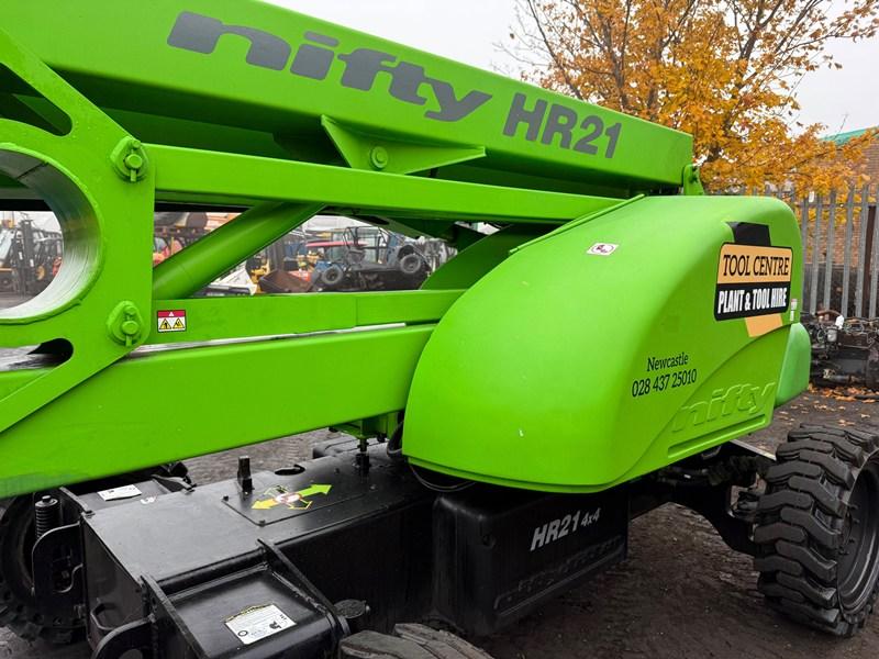 NIFTYLIFT HR21D 4X4 ARTICULATED BOOMLIFT*YEAR 2014*VIDEO*