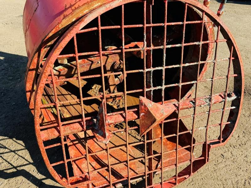 CONCRETE PANMIXER*C/W JCB Q FIT HEADSTOCK*VIDEO*