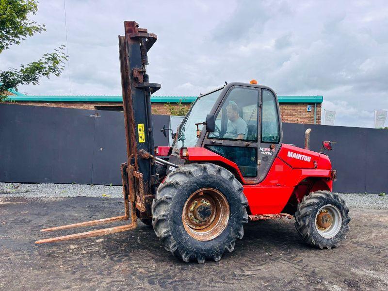 MANITOU M26-4 TURBO 4X4  FORKLIFT*YEAR 2012*C/W PALLET TINES*VIDEO*