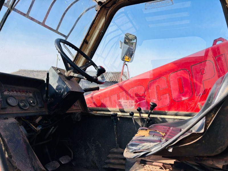 MANITOU MT 425 TELEHANDLER*C/W PALLET TINES*VIDEO*
