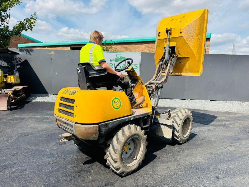 NEUSON 1200F HIGH TIP DUMPER*C/W YANMAR ENGINE*VIDEO*