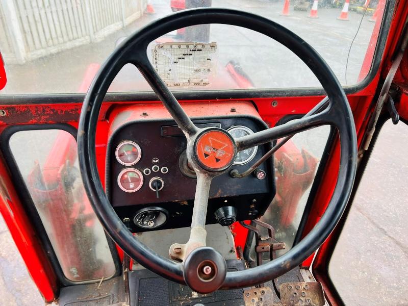 MASSEY FERGUSON MF590 TRACTOR C/W FRONT LOADER & MUCK FOLKS *VIDEO*