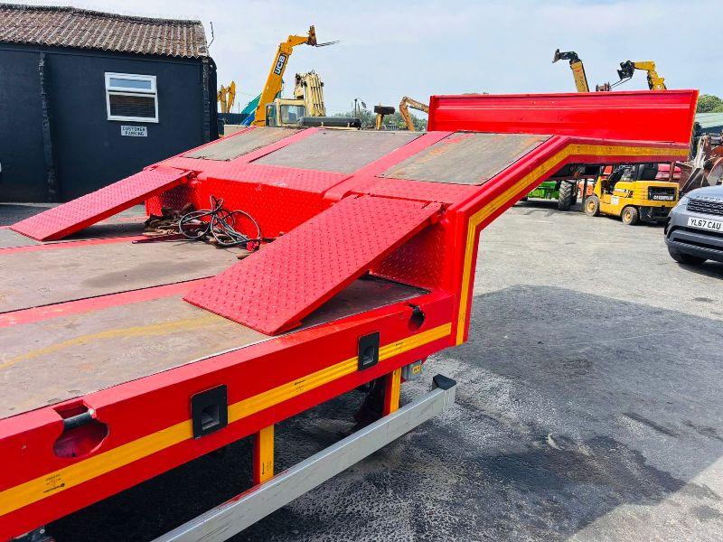 ROJO TRI AXLE LOW LOADER * YEAR 2013*C/W HYDRAULIC RAMPS*VIDEO*