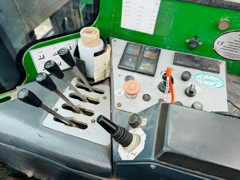 COMBILIFT C4000 DIESEL TRUCK MOUNTED FORKLIFT*C/W FORK POSITIONER*VIDEO*