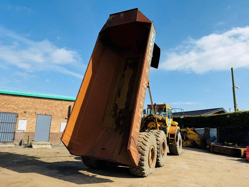 VOLVO A25C DUMP TRUCK*C/W HYDRAULIC TIP*VIDEO*