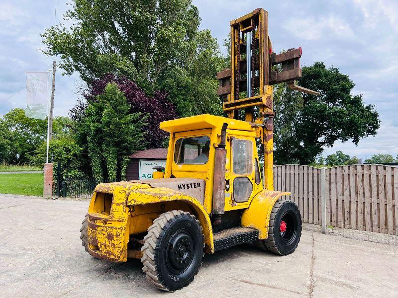 HYSTER H165E DIESEL FORKLIFT C/W 2 STAGE MAST